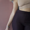 Pantalones marrones anchos