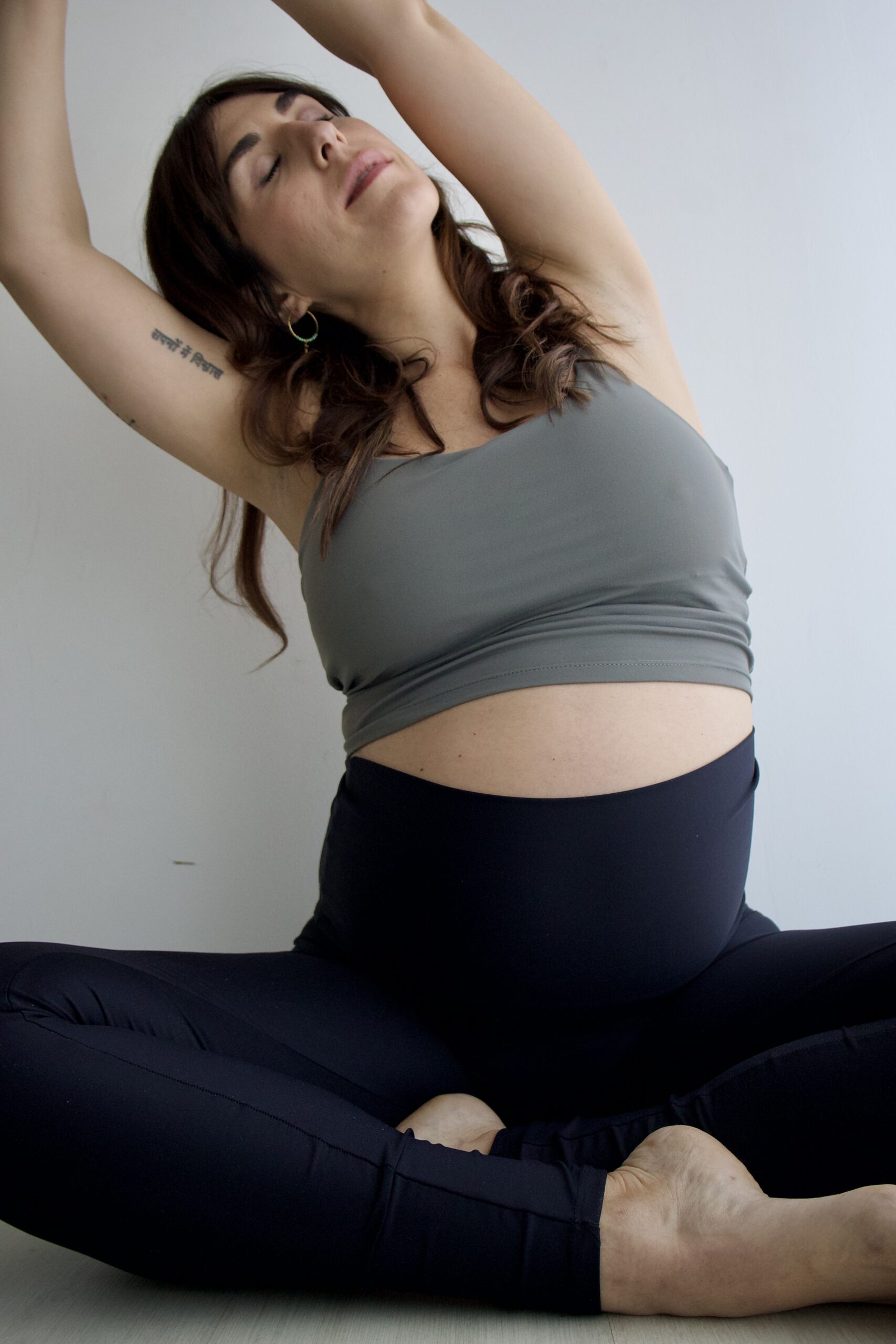 Leggins premamá negros
