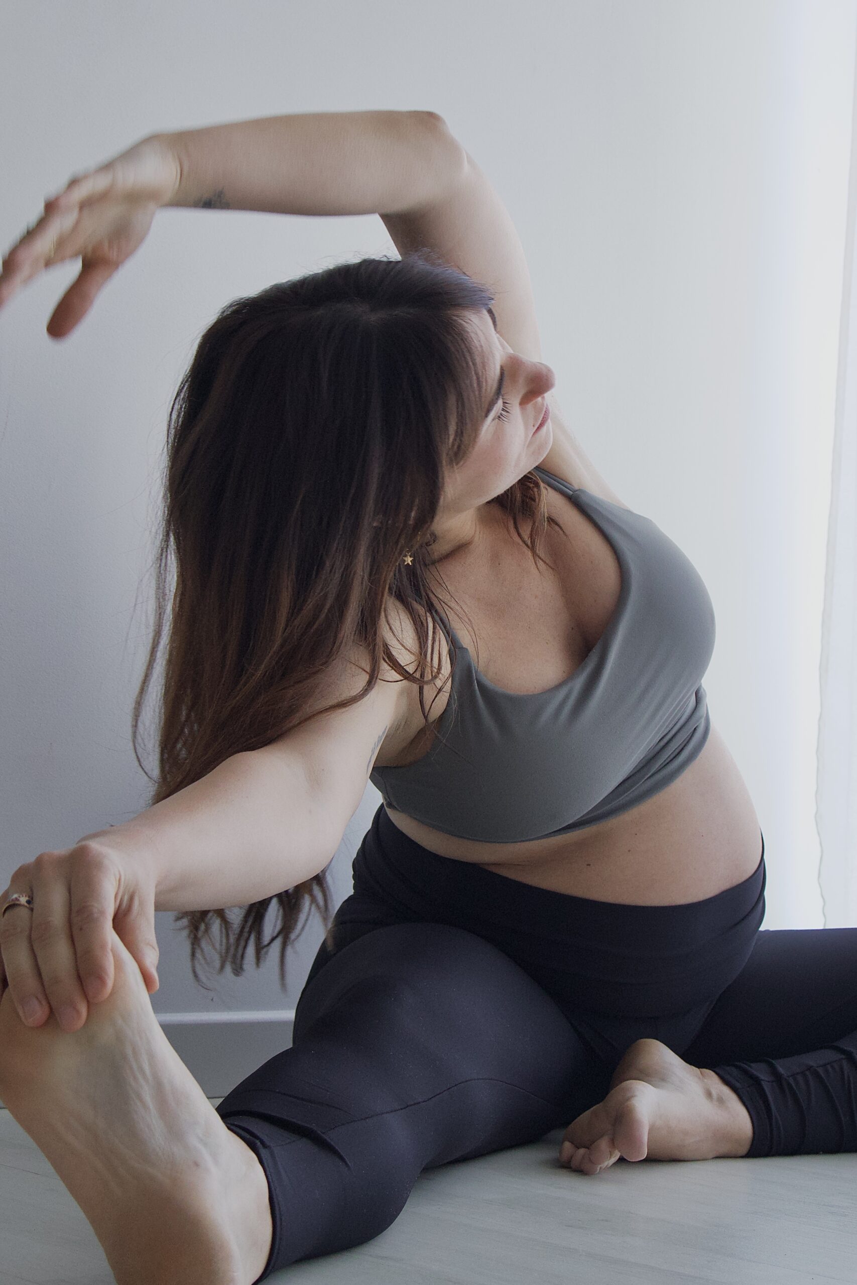 Leggins premamá negros