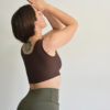 Leggins ciclista verdes