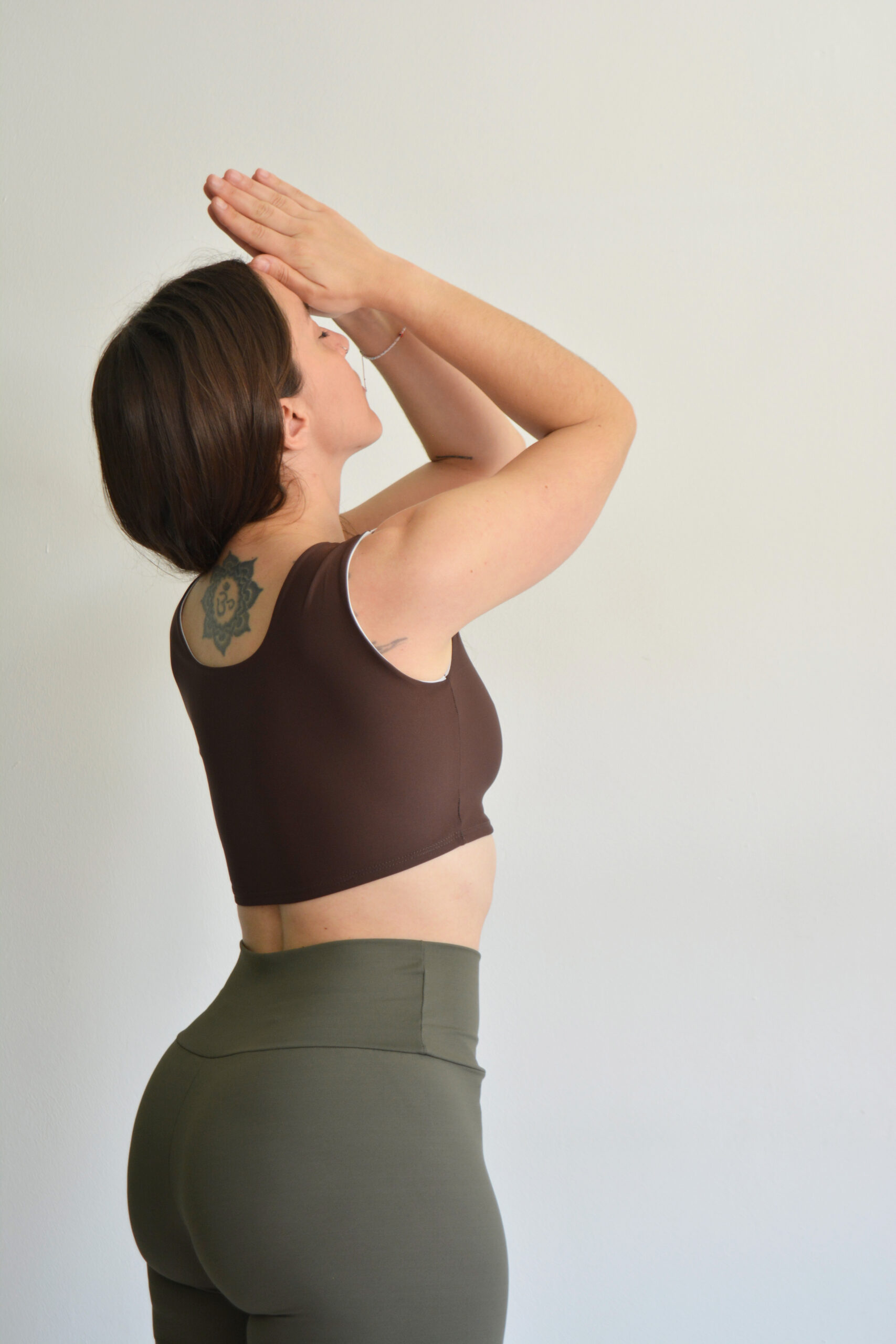 Leggins ciclista verdes