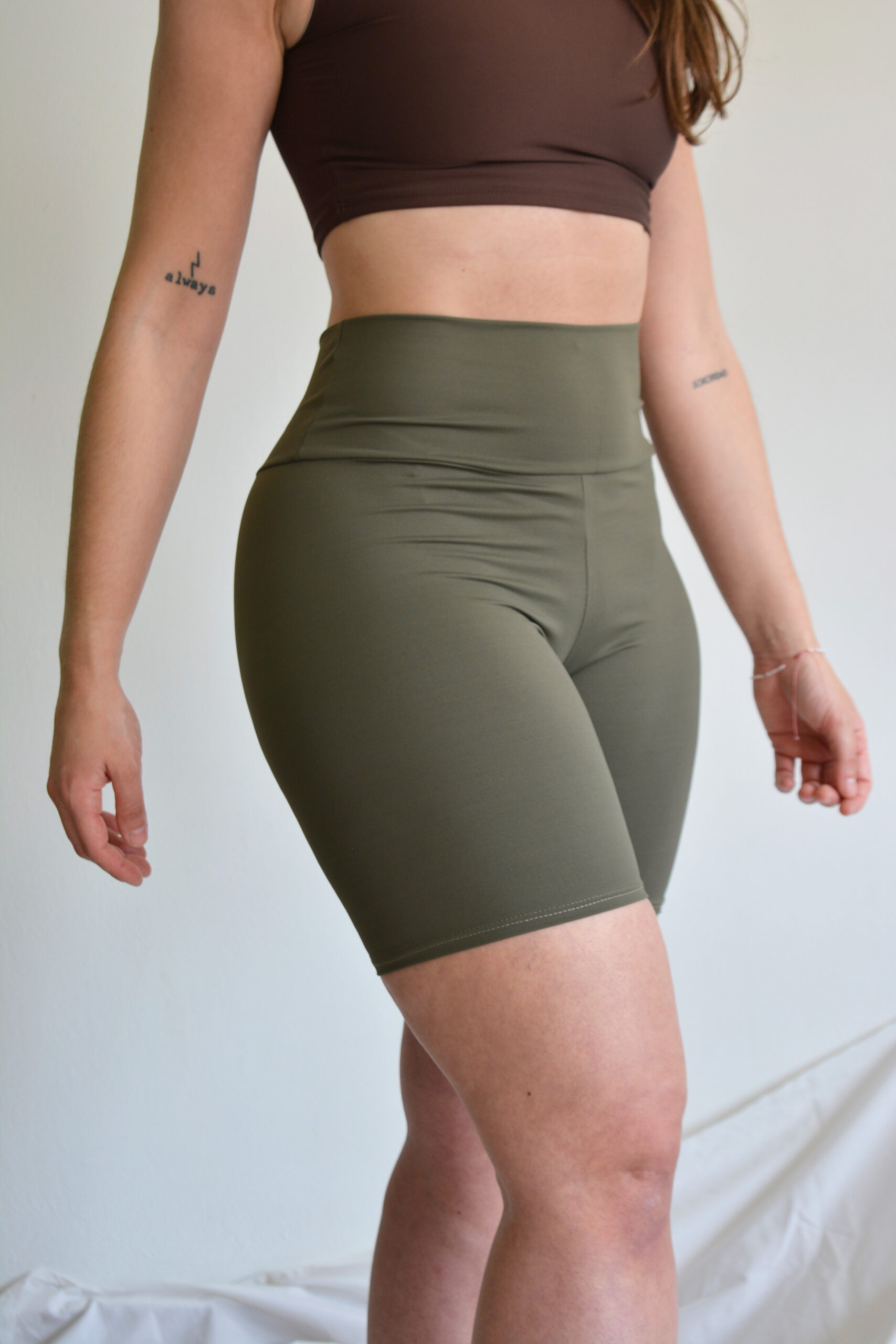 Leggins ciclista verdes